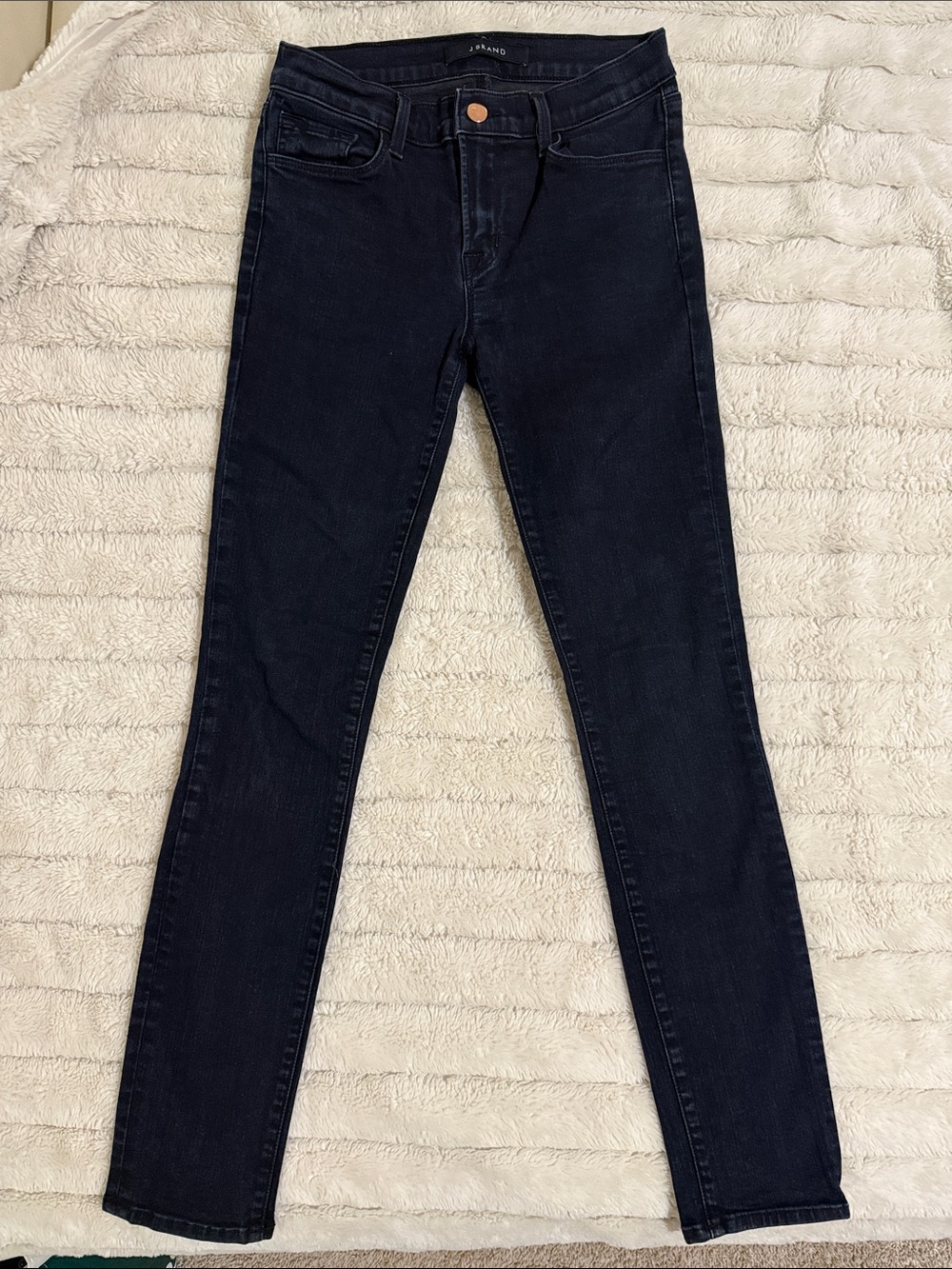 J Brand Women's Skinny Jeans in Dark Blue